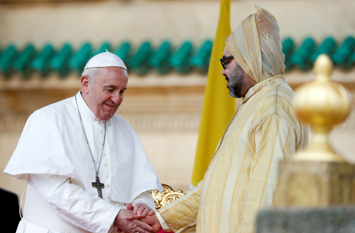 프란치스코 교황, 가톨릭과 이슬람의 공존 촉구.jpg